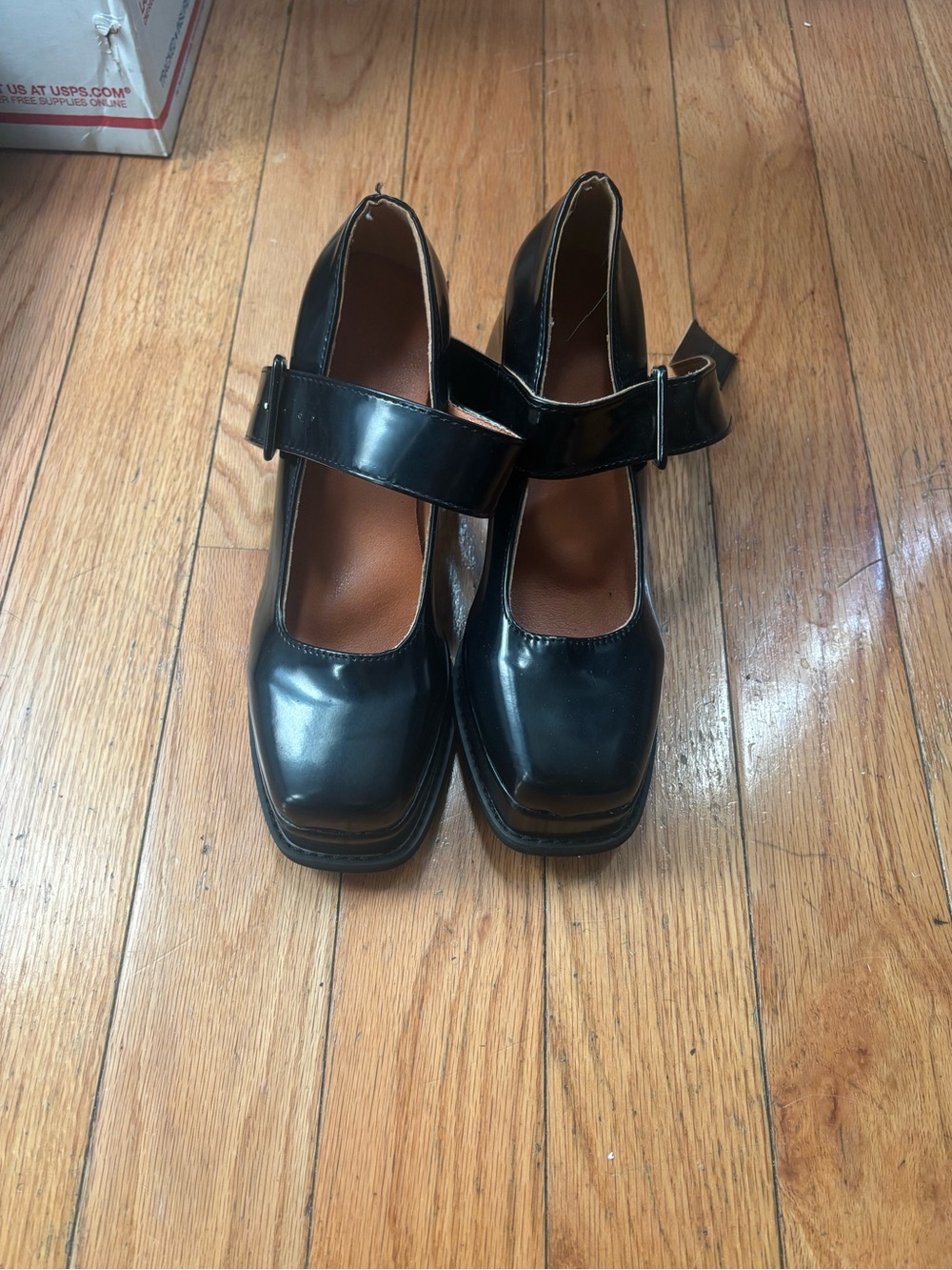 Platform heel Mary Jane’s